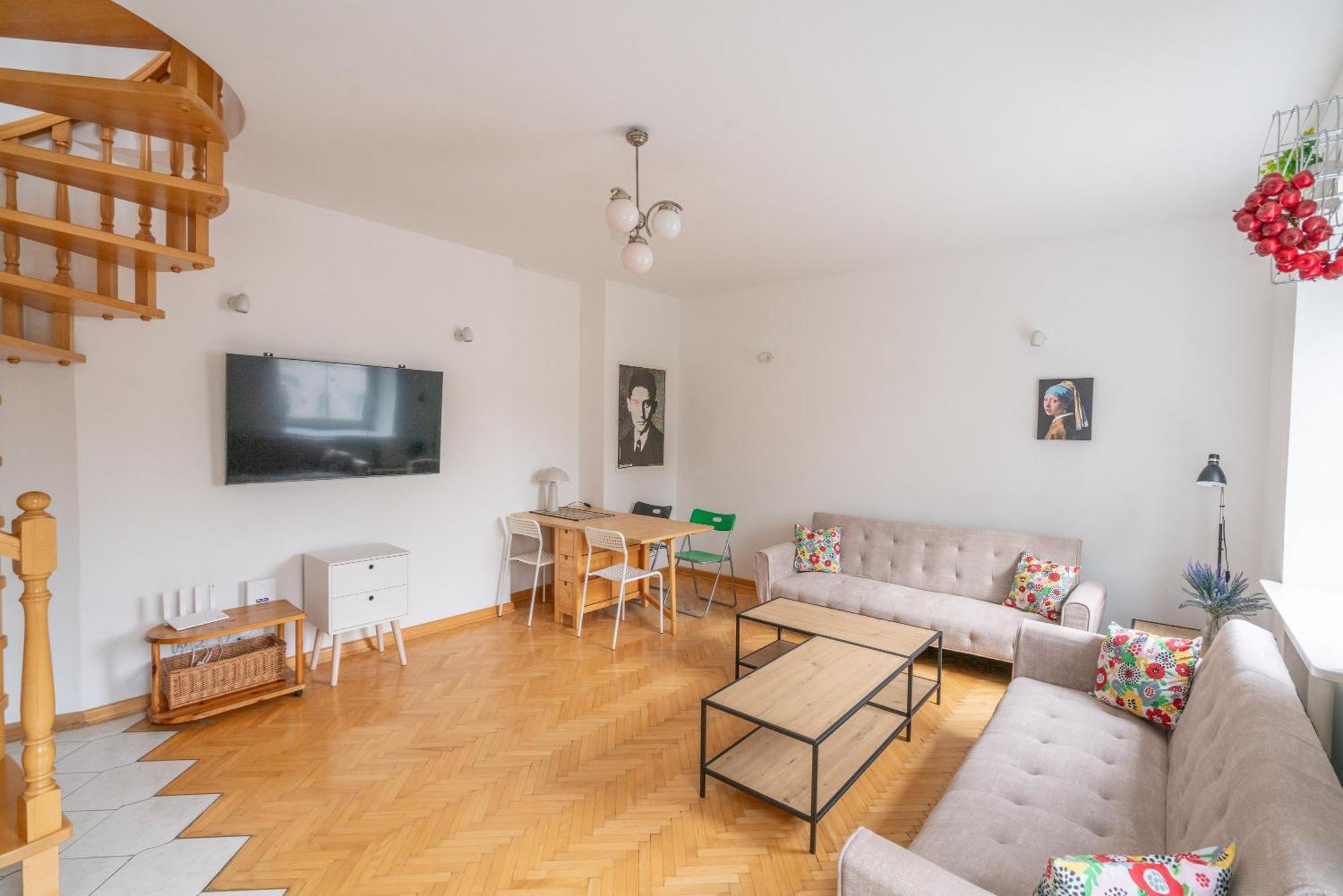 Apartament Dwupoziomowy Apartament Krakowskie Przedmiescie